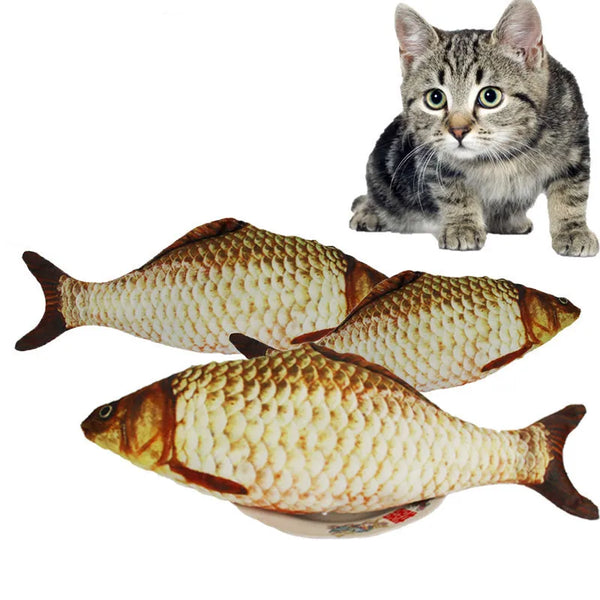 Cat Favor Fish Toy - Realistic Flopping Motion