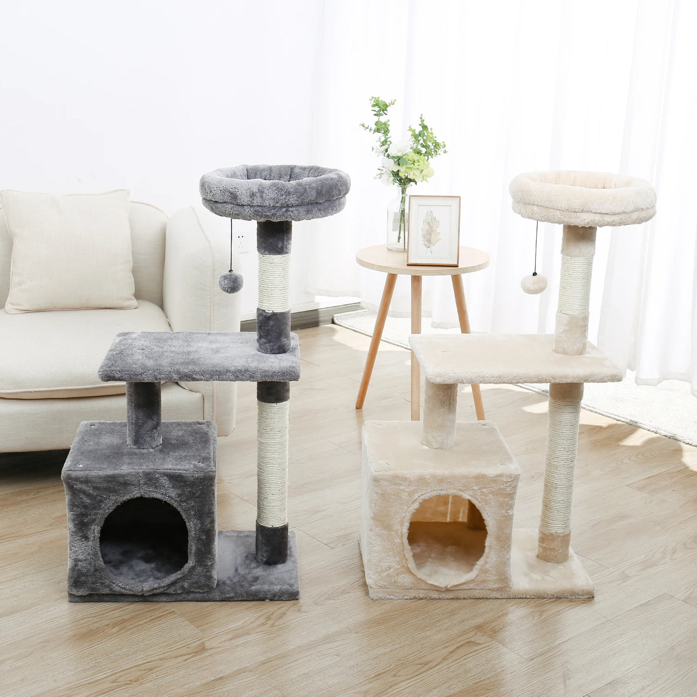 Cat Tree House - Multi-Level Activity Center
