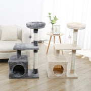 Cat Tree House - Multi-Level Activity Center