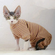 Striped Jumpsuit - Classic Pet Fashion
