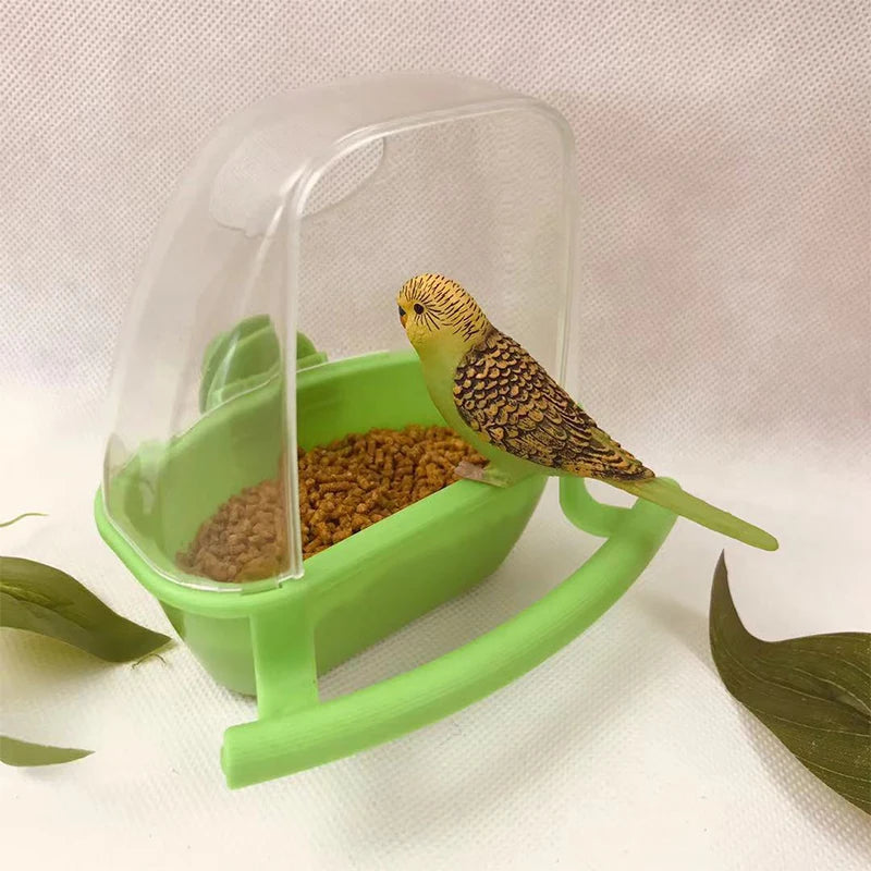 Bird Food Hanging Bowl - Suspended Feeding Dish