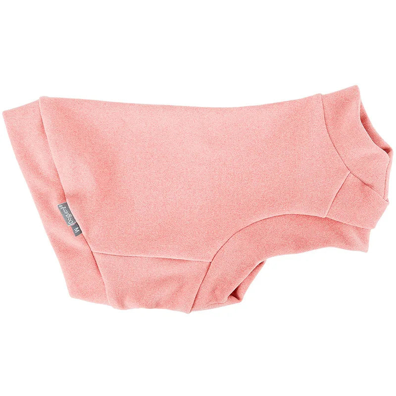 Solid Color Pet Sweater - Classic Knit Warmth
