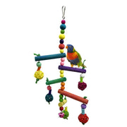 Colourful Wooden Ladder - Climbing Exercise Toy