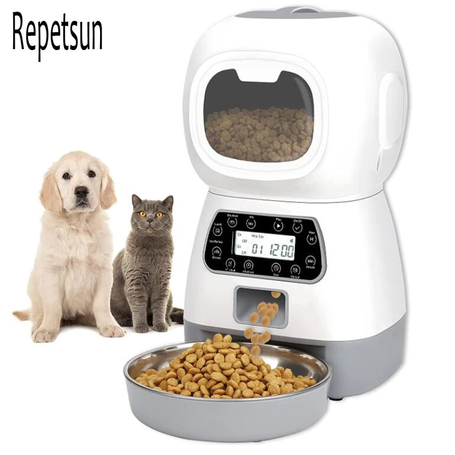 Automatic Pet Feeder - Programmable Meal Dispenser