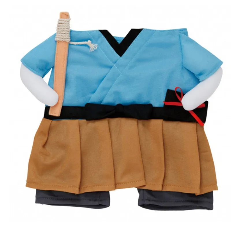 Pet Halloween Cosplay Costume Set - Festive Dress-Up