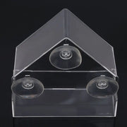 Clear Glass Window Bird Feeder - Outdoor Viewing Station