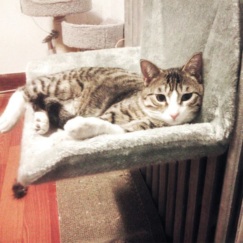 Hanging Cat Bed - Space-Saving Hammock Design