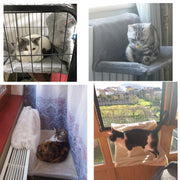Hanging Cat Bed - Space-Saving Hammock Design
