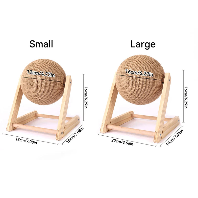Cat Scratching Ball - Interactive Claw Care Toy