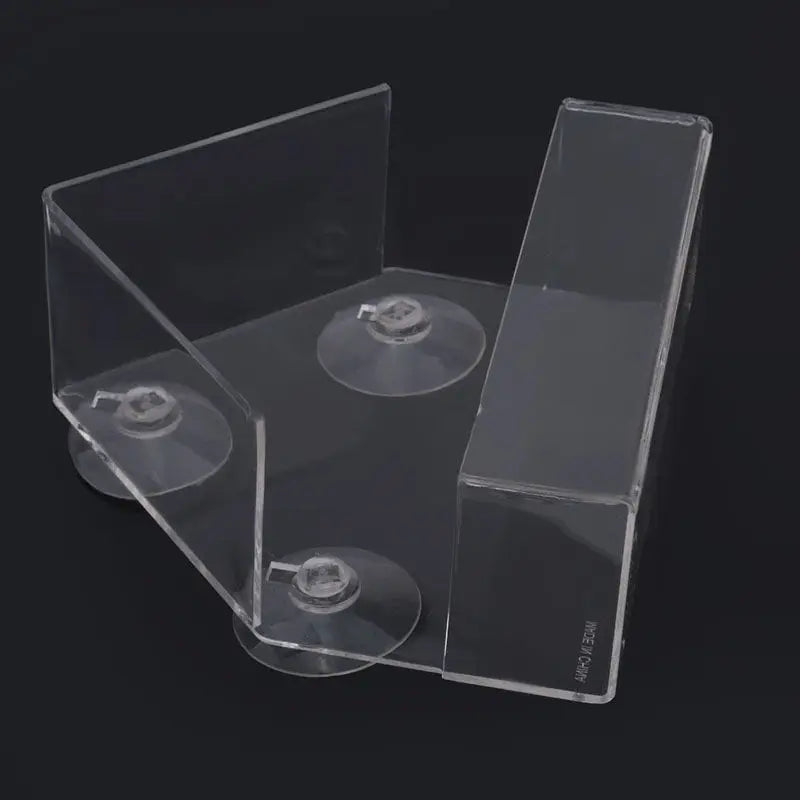 Clear Glass Window Bird Feeder - Outdoor Viewing Station