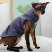 Fleece Sweatshirt Vest - Cozy Sleeveless Warmth