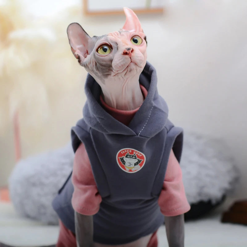 Fleece Sweatshirt Vest - Cozy Sleeveless Warmth