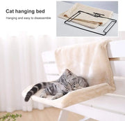 Hanging Cat Bed - Space-Saving Hammock Design