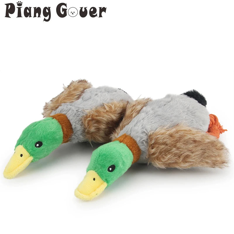 Squeaky Plush Sound Cute Chewing Toy - Soft Interactive