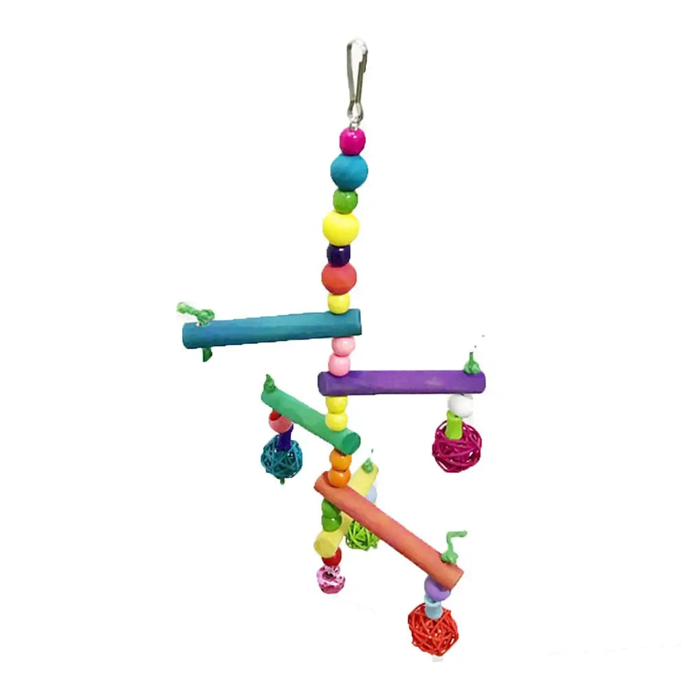 Colourful Wooden Ladder - Climbing Exercise Toy