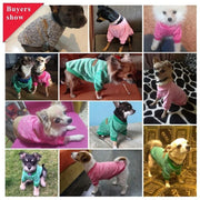 Dog's Warm Sweater - Classic Knit Comfort