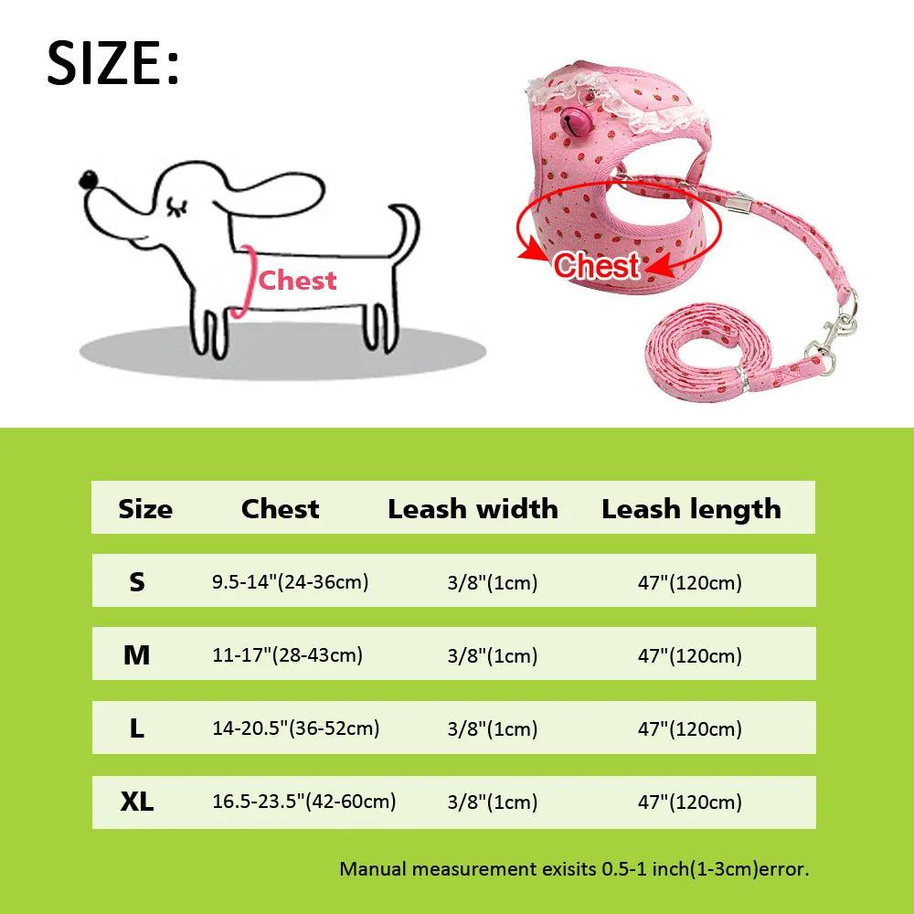 Nylon Printed Harness - Stylish Walking Gear