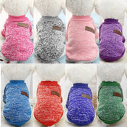 Dog's Warm Sweater - Classic Knit Comfort