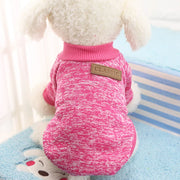 Dog's Warm Sweater - Classic Knit Comfort