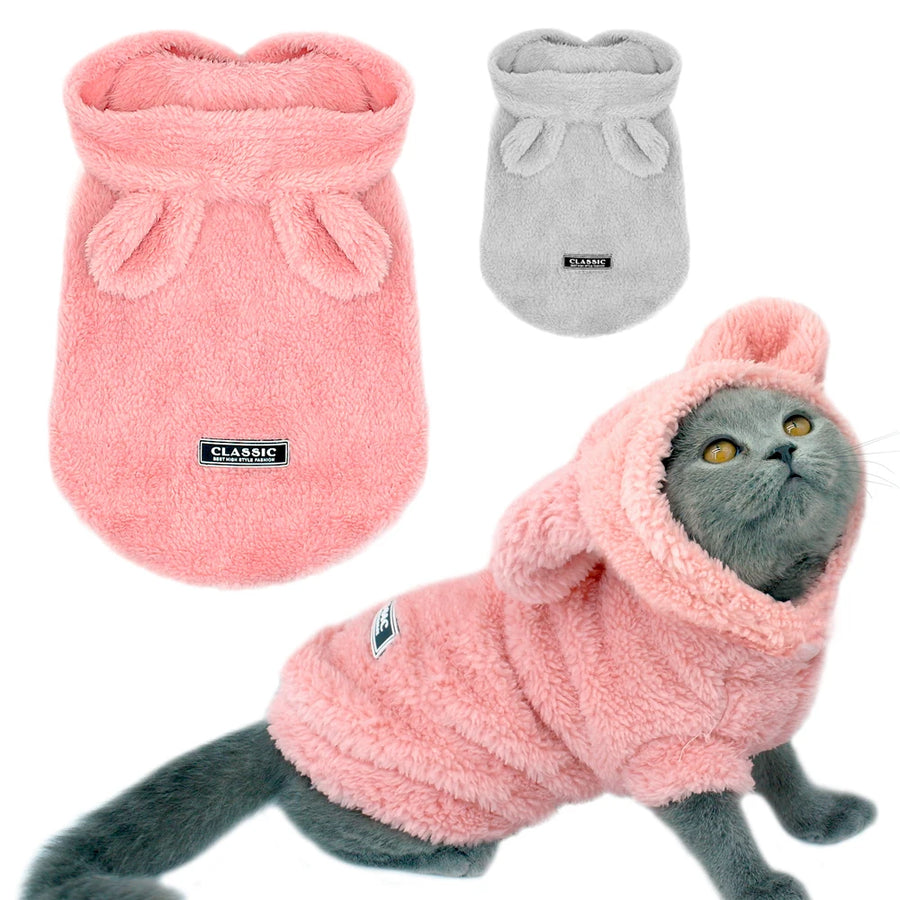 Warm Cat Clothes - Cozy Winter Apparel