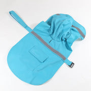 Reflective Waterproof Rain Coat with Zipper - All-Weather