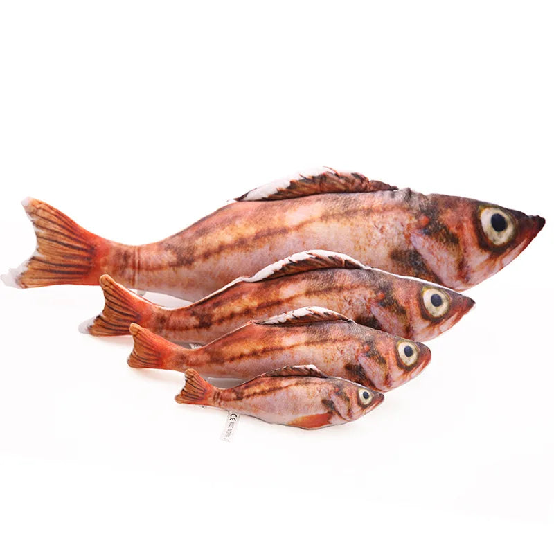 Cat Favor Fish Toy - Realistic Flopping Motion
