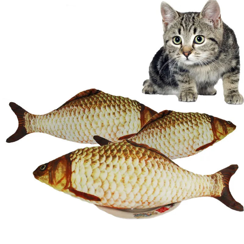 Cat Favor Fish Toy - Realistic Flopping Motion