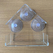 Acrylic Transparent Bird Feeder - Window Suction Cup