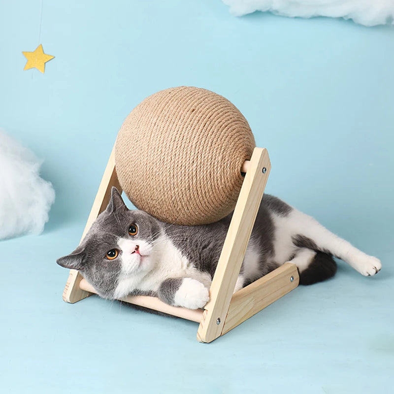 Cat Scratching Ball - Interactive Claw Care Toy