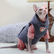 Fleece Sweatshirt Vest - Cozy Sleeveless Warmth