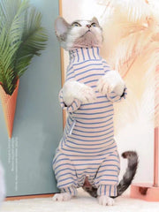 Striped Jumpsuit - Classic Pet Fashion