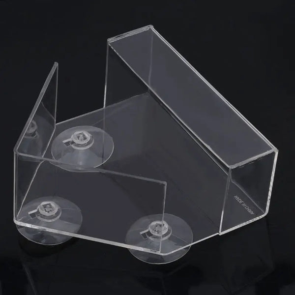 Clear Glass Window Bird Feeder - Outdoor Viewing Station