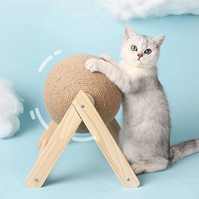 Cat Scratching Ball - Interactive Claw Care Toy