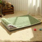Detachable Cervical Spine Protector Pet Bed - Orthopedic