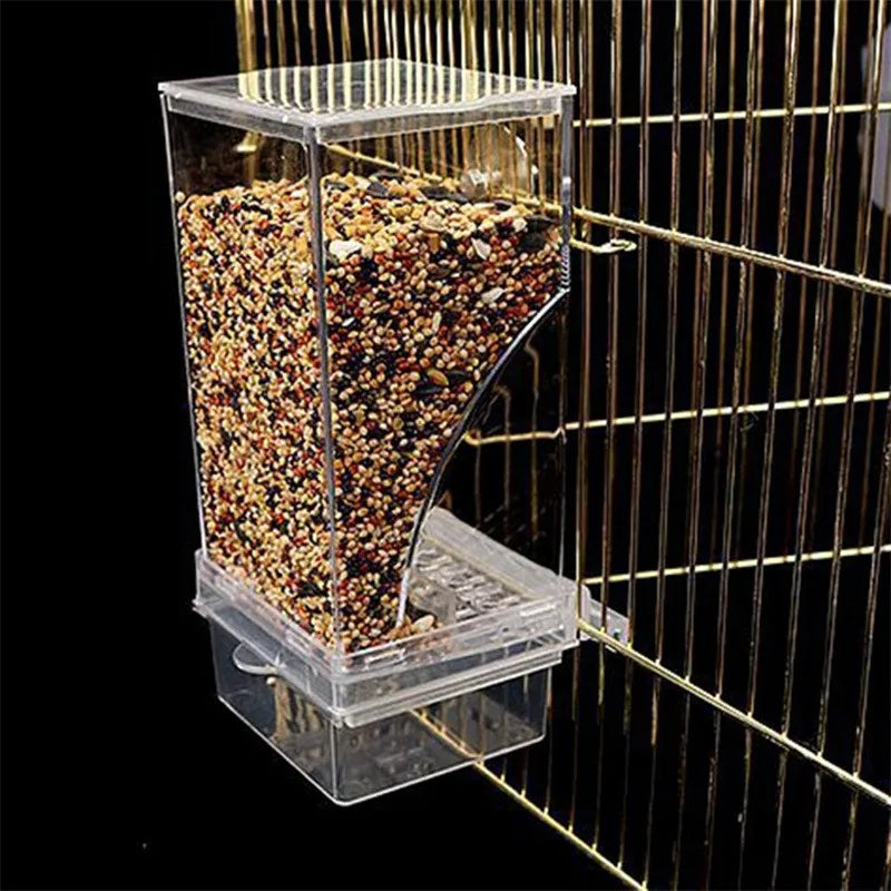 Removable Feeder for Birds - Easy-Clean Cage Bowl