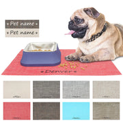 Easy To Clean Pet Feeding Mat - Waterproof Silicone