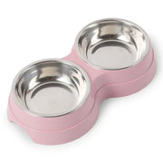 Double Pet Bowls - Dual Food & Water Station