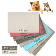 Easy To Clean Pet Feeding Mat - Waterproof Silicone