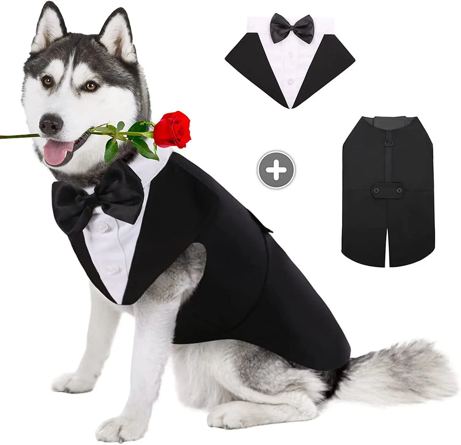 Formal Dog Tuxedo - Elegant Special Occasion Wear