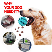 Rubber Dog Ball - Durable Bounce & Fetch Toy