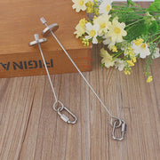 Food Holder Support Stainless Steel - Skewer Clip