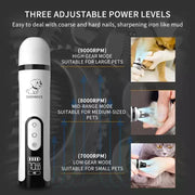 Electric Pet Nail Grinder - Safe Painless Trimming