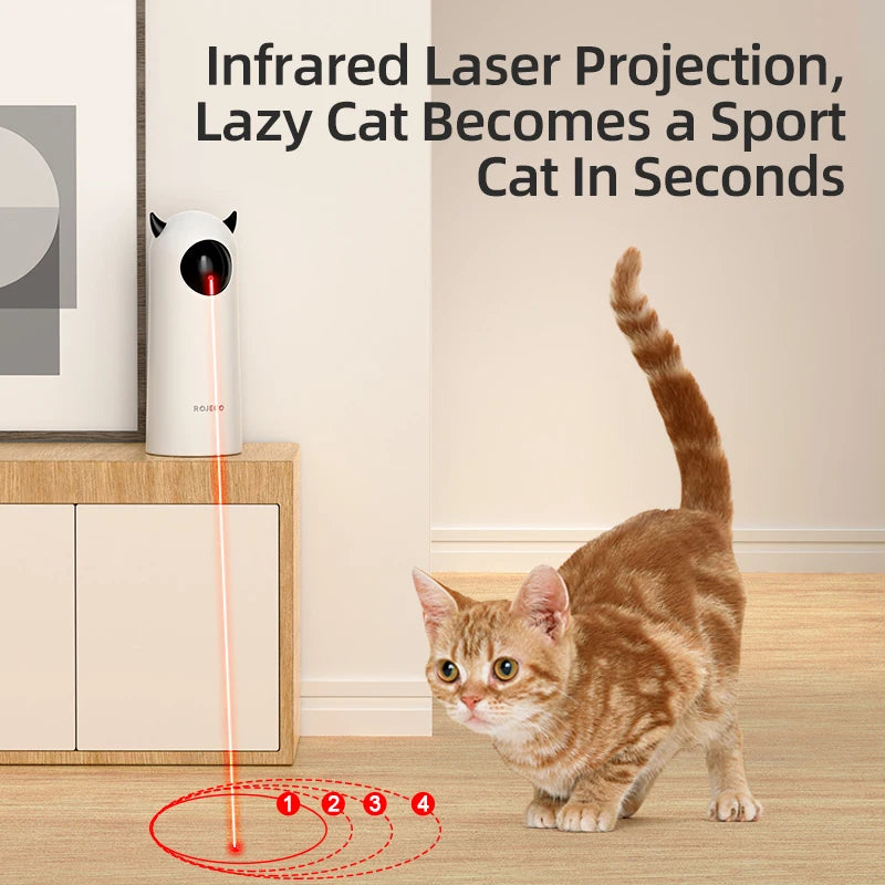 Automatic Interactive LED Laser Cat Toys - Smart Play