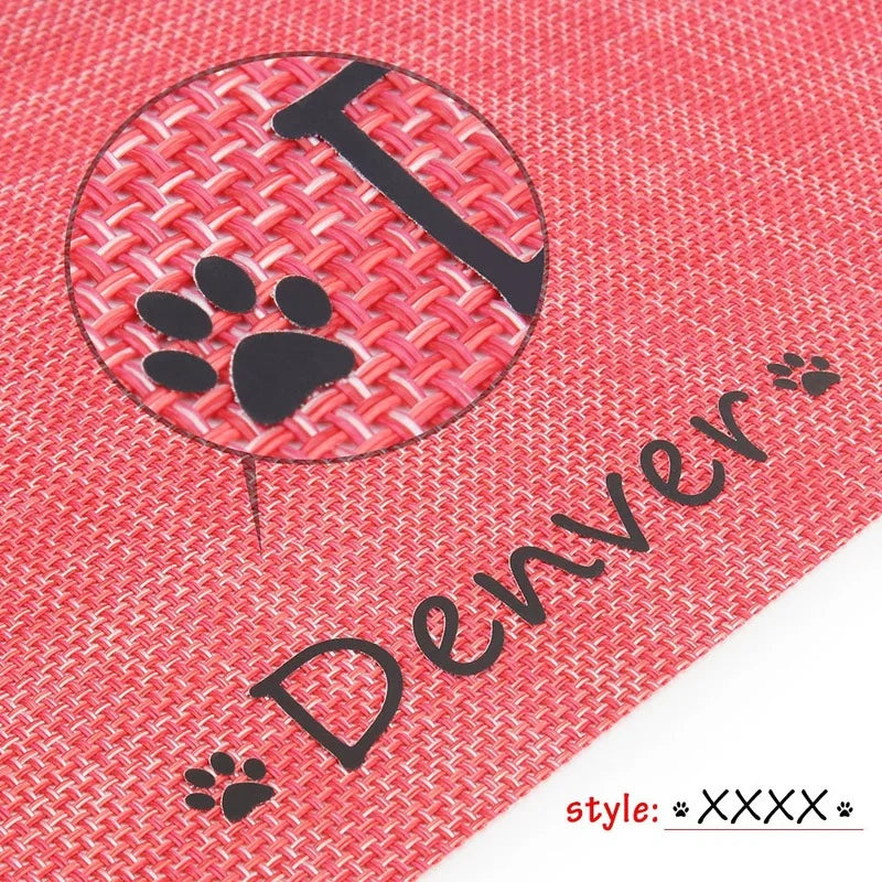 Easy To Clean Pet Feeding Mat - Waterproof Silicone
