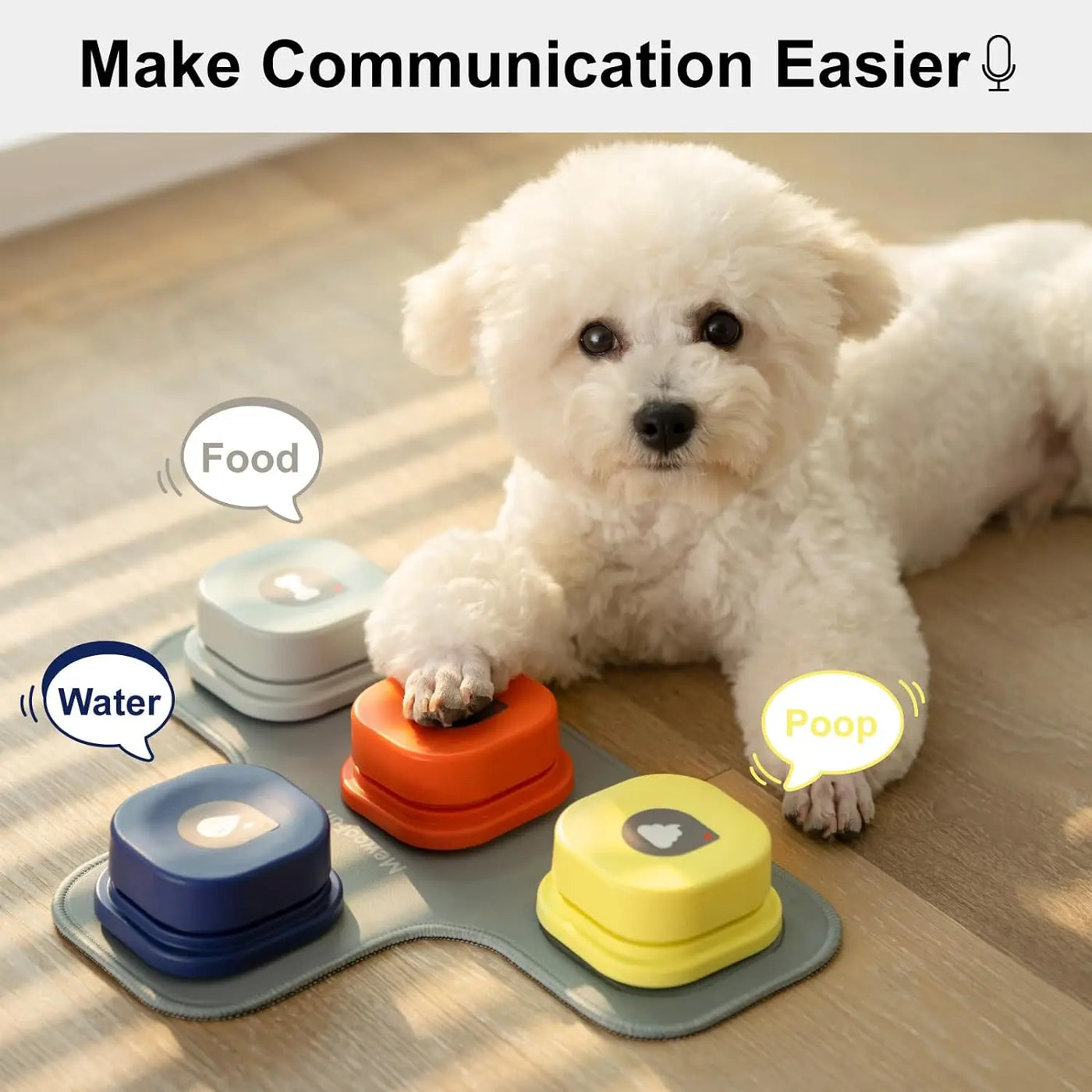 Dog Communication Vocal Training Buttons - Talk to Pet