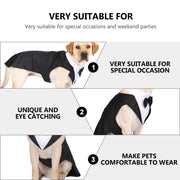 Formal Dog Tuxedo - Elegant Special Occasion Wear