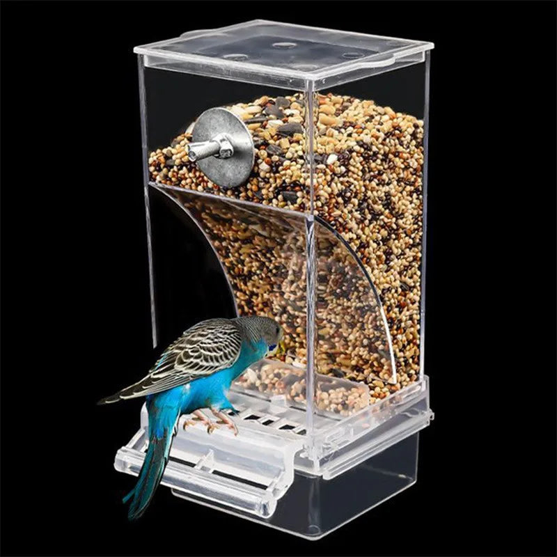 Removable Feeder for Birds - Easy-Clean Cage Bowl