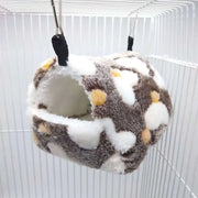 Soft & Warm Birds Hammock - Plush Hanging Bed