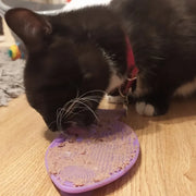 Pet Feeding Mat with Suction Cup - Secure Non-Slip