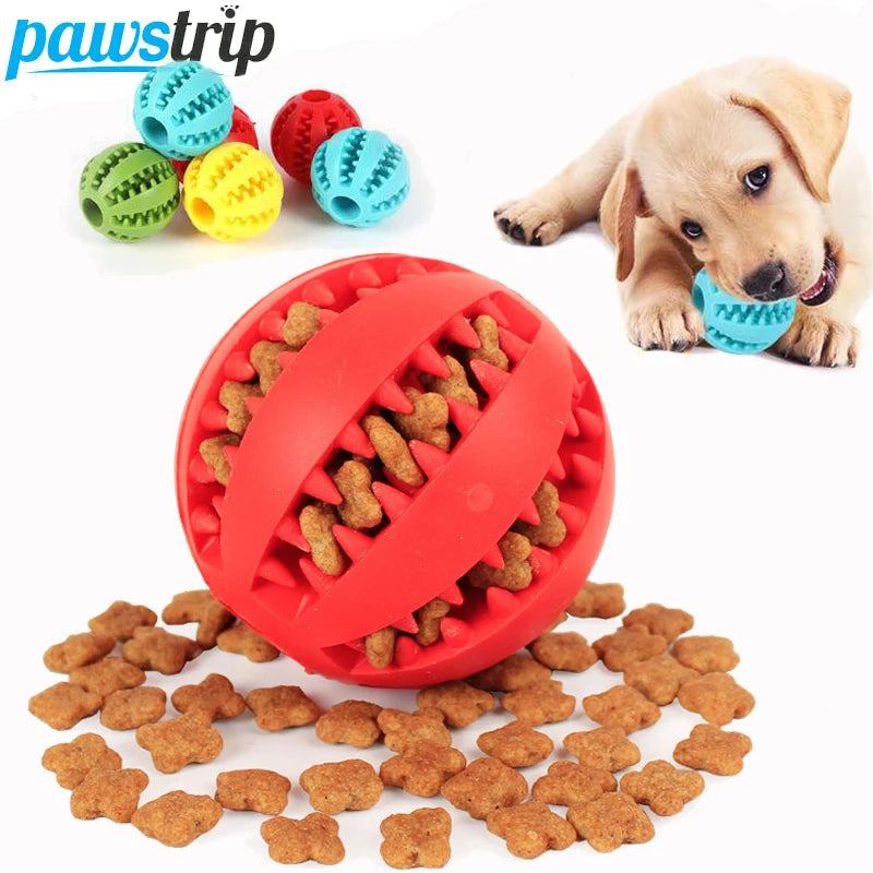 Rubber Dog Ball - Durable Bounce & Fetch Toy